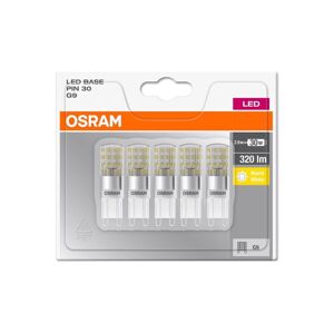 Osram SADA 5x LED Žiarovka PIN G9/2,6W/230V 2700K