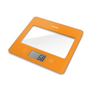 Sencor Sencor - Digitálna kuchynská váha 1xCR2032 oranžová