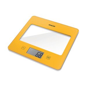Sencor Sencor - Digitálna kuchynská váha 1xCR2032 žltá