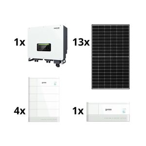 SOFAR SOLAR Solárna zostava SOFAR Solar -5,98kWp JINKO + hybridný menič 3f+10,24 kWh batérie