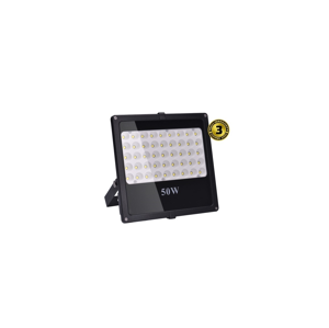 Solight LED vonkajší reflektor, 50W, 4250lm, AC 230V, čierna