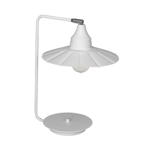 Luminex Stolná lampa BOYD 1xE27/60W biela