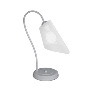Luminex Stolná lampa GAVI 1xE27/60W/230V šedá