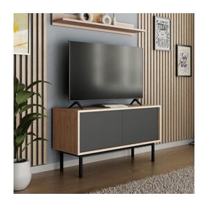 MIRJAN 24 TV stolík BASIC 57x104 cm hnedá/antracit