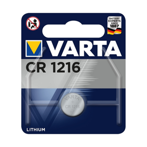 Varta Varta 6216 - 1 ks Líthiová batéria CR1216 3V
