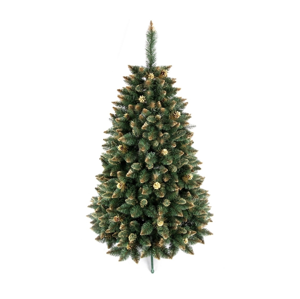 ANMA Vianočný stromček GOLD 120 cm borovica