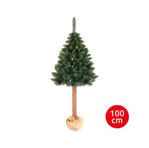 Erbis Vianočný stromček WOOD TRUNK 100 cm borovica