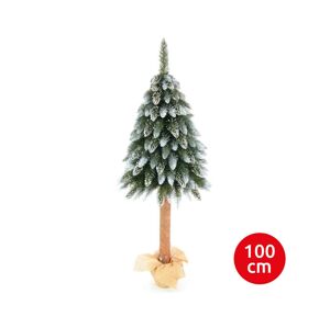 Erbis Vianočný stromček WOOD TRUNK 100 cm jedľa